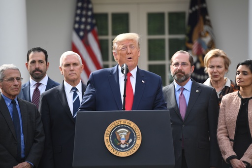 トランプ氏、新型コロナで非常事態宣言