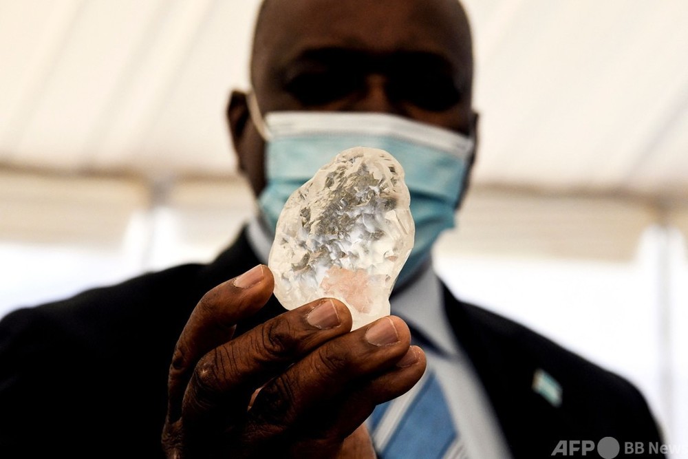 1098カラットのダイヤ原石発見、世界3番目の大きさか ボツワナ 写真11 