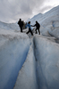 アルゼンチン南部のペリト・モレノ（Perito Moreno）氷河（2008年2月28日撮影）。(c)AFP/Daniel GARCIA
