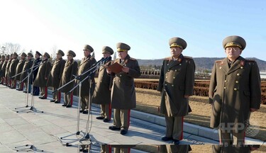 北朝鮮軍に新総参謀長、前任者処刑報道後 写真1枚 国際ニュース：AFPBB