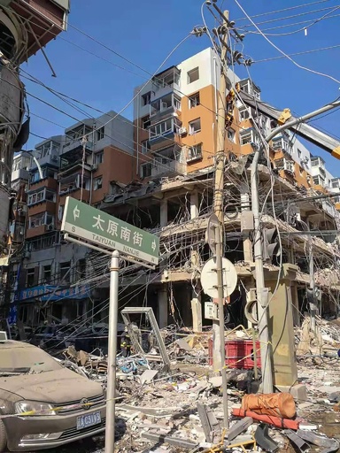 中国の飲食店でガス爆発 4人死亡、47人負傷