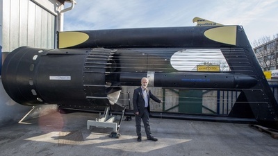 川の流れで発電、青きドナウ川が「グリーン」に オーストリア