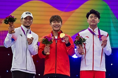 半井重幸がブレイキン男子で金メダル アジア大会