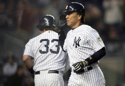 松井秀喜 アスレチックス戦で二塁打を含む2安打