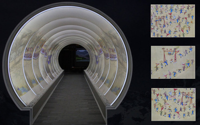 北京冬季五輪がテーマの無形文化遺産展示会開催