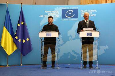 ゼレンスキー氏、「戦争犯罪人」プーチン氏の裁判呼び掛け