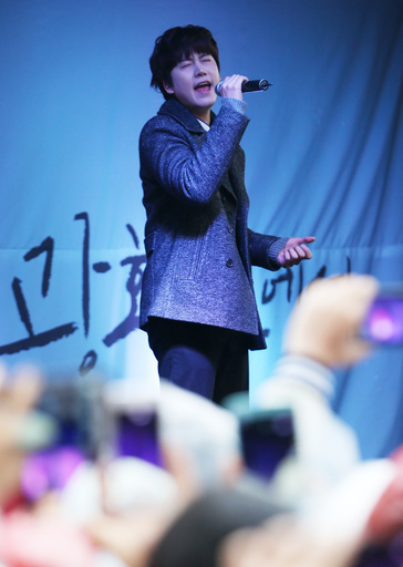 スーパージュニアのキュヒョン、ミニコンサート開催