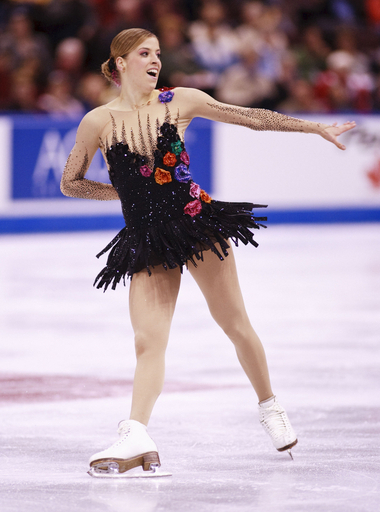 初日女子シングルSP、フィギュアGP第2戦