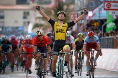 ジロ第5Sはバッタリンが制す、フルームは山岳での逆襲誓う