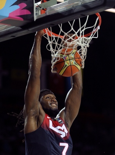 連覇を目指す米国、トルコを退け開幕2連勝 バスケW杯