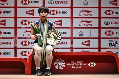 山口茜が2度目のV 男子はアクセルセン バドWTファイナルズ