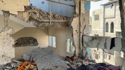 動画:イスラエル軍が学校爆撃、37人死亡 ハマスの拠点と主張