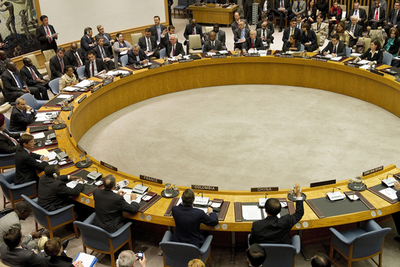 中国とロシア、対シリア決議案で拒否権行使 国連安保理