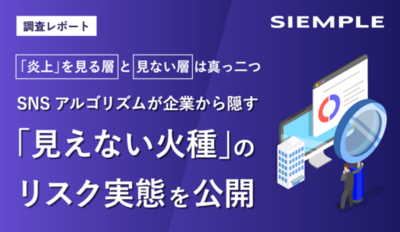 【調査レポート】「炎上」を見る層と見ない層は真っ二つ。SNSアルゴリズムが企業から隠す「見えない火種」のリスク実態を公開