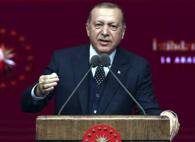 トルコ大統領、東エルサレムに在パレスチナ大使館の早期開設を希望