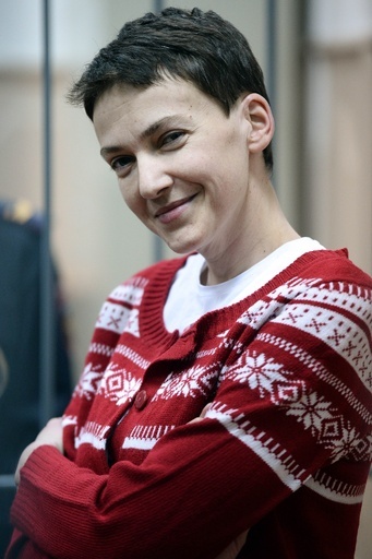 露が拘束中のウクライナ人パイロット、ハンスト中断