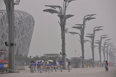 「緑の五輪」危うし、北京の大気汚染いまだ改善されず