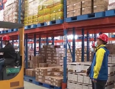 中国の電子商取引物流指数 2カ月連続で回復