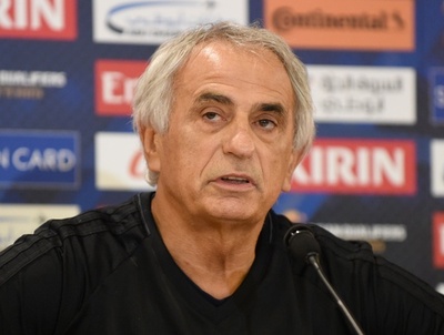 勝てばW杯出場、豪戦控えハリル監督「11人のサムライが必要」 