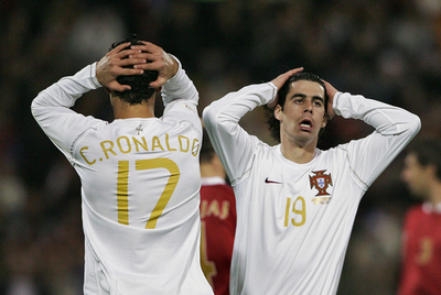 ＜サッカー 欧州選手権2008・予選＞ポルトガル アウェーでセルビアと引き分ける - セルビア