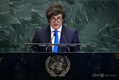 トランプ氏は世界を「破滅」から救った アルゼンチン大統領