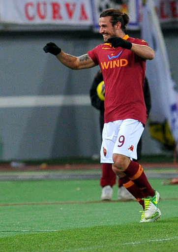 ASローマ、トッティの2得点でフィオレンティーナに快勝