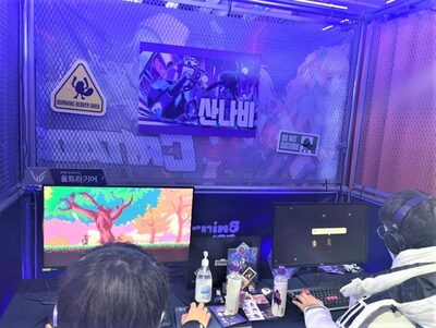 ソウルの真ん中でインディーズゲームを楽しむ