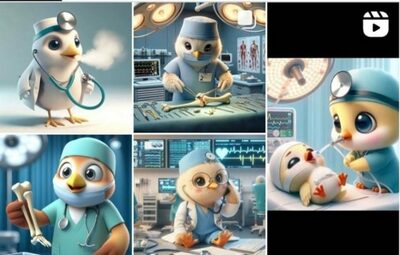 医療危機の韓国で拡散する「手術服を着た鳥」の奇妙な画像…発端は政府高官の「舌足らず」発言