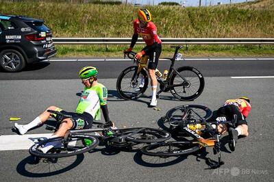 自転車ロードレース、安全確保へ速度抑制を検討