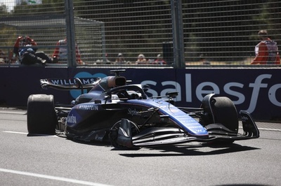 ウィリアムズ、豪GPは1台体制へ アルボンがフリー走行でクラッシュ