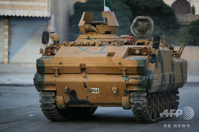 停戦中のシリア北部でクルド部隊が攻撃、トルコ軍兵士1人死亡