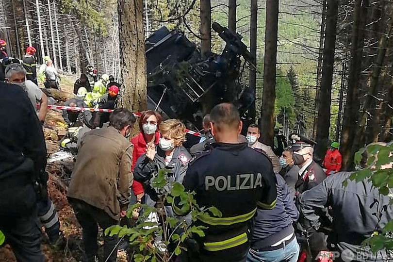 伊ロープウエー事故、過失致死で捜査開始 唯一生存5歳児は重体