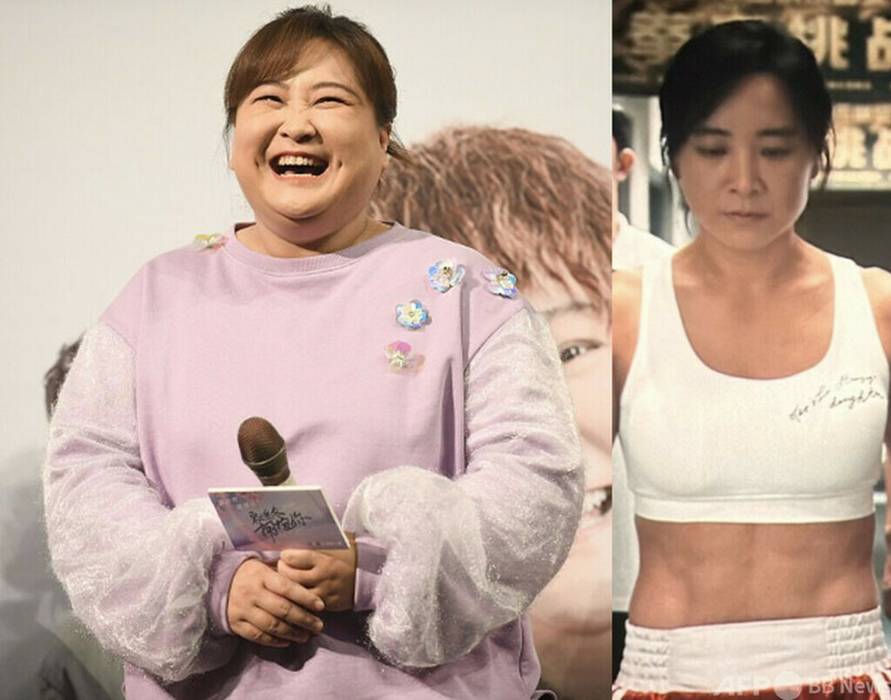 中国の人気女優 1年で奇跡の50キロ減量