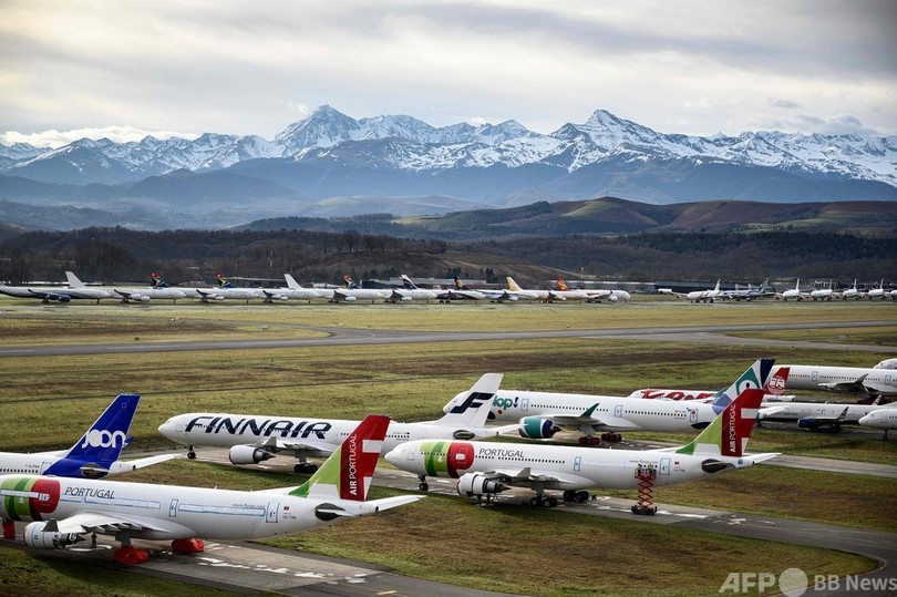 仏ピレネー山麓に集まる飛ばない航空機 コロナ禍で駐機ビジネス大繁盛 写真15枚 国際ニュース Afpbb News