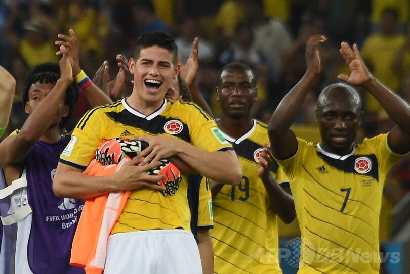 ロドリゲスが活躍みせたコロンビア、スアレス不在のウルグアイ撃破