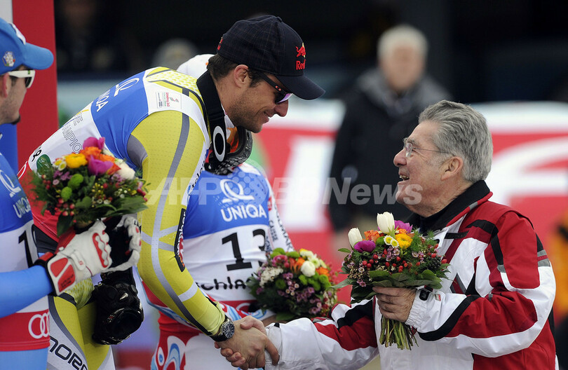 スビンダルが男子滑降制す、アルペンスキー世界選手権