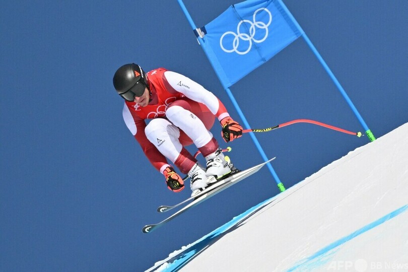 マイヤーがスーパーG連覇 アルペン男子初3大会連続金 北京五輪