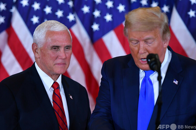 トランプ氏、「勝利」宣言 集計は法廷闘争も辞さず