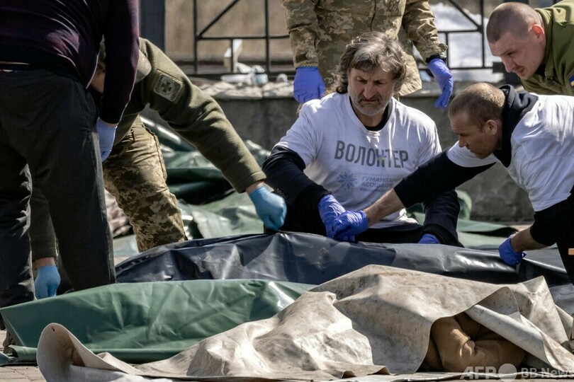 ウクライナ東部の駅にロケット弾 35人死亡、100人超負傷か