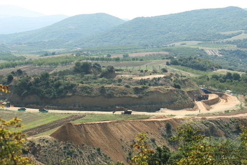 スフィンクスの頭部も、ギリシャ遺跡で発見 モザイク画に続き