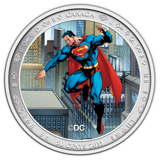 スーパーマン誕生75周年を祝う記念硬貨発行へ、カナダ 写真9枚 国際 ...