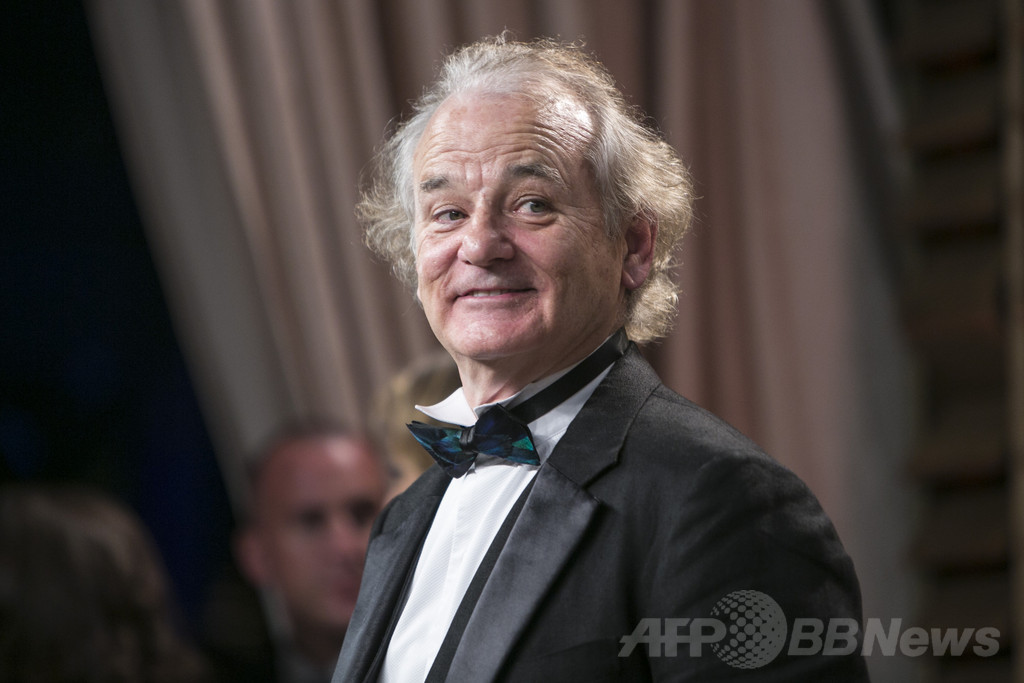 米俳優ビル・マーレイさん、独身の若者たちに「知恵」授ける 写真1枚 国際ニュース：AFPBB News