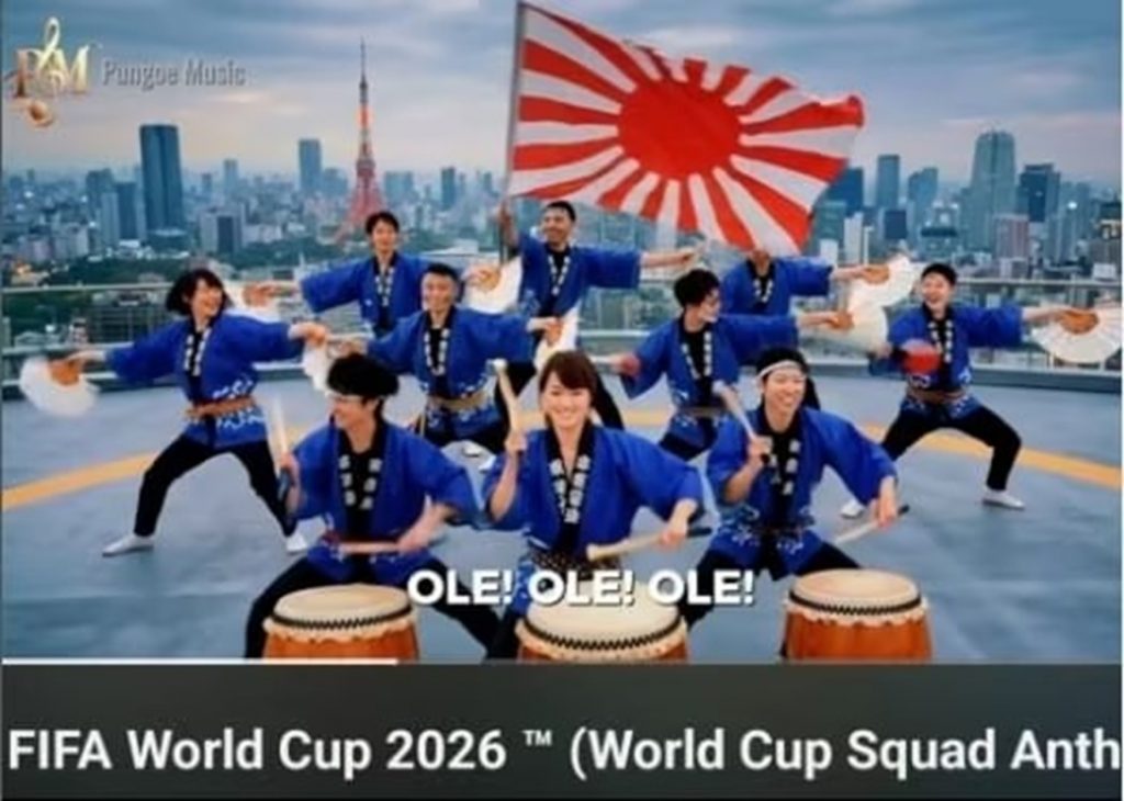 一般的な日本の国旗だと思っていた」W杯紹介のYouTuber…「旭日旗」を