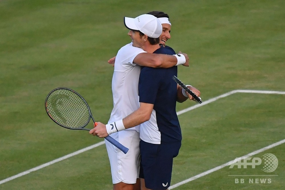 マレーが複で決勝進出、夢のような復帰戦に「予想していなかった」 写真6枚 国際ニュース：AFPBB News