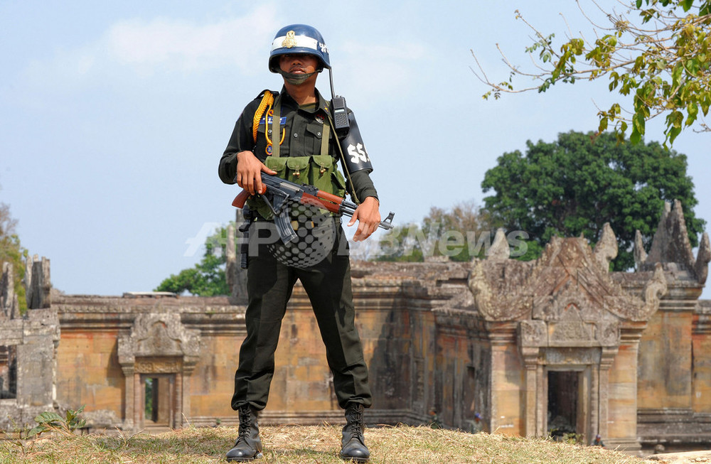 タイ カンボジア両軍が国境で交戦 3人死亡 写真1枚 国際ニュース Afpbb News