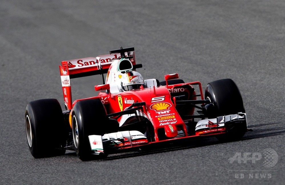 F1合同テストが開幕 最速タイムはフェラーリのベッテル 写真18枚 国際ニュース Afpbb News