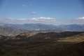 アルメニア・フナツァフ近郊からナゴルノカラバフの山を臨む景色（2023年9月27日撮影）。(c)ALAIN JOCARD / AFP