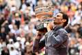 2019年の全仏オープンで12回目の優勝を果たしたラファエル・ナダル（2019年6月9日撮影）。(c)Martin BUREAU / AFP