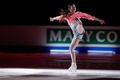 フィギュアスケート四大陸選手権、エキシビション。演技に臨む韓国の李海仁（2023年2月12日撮影）。(c)Geoff Robins / AFP