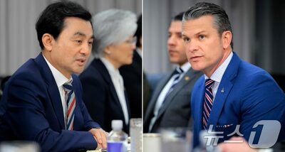 韓国国防相、米国防長官と会談「韓国主導の朝鮮半島防衛を実現」